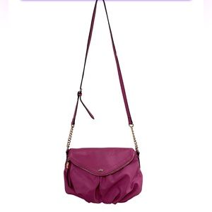 Juicy Couture Greta Flap Pink Crossbody Purse